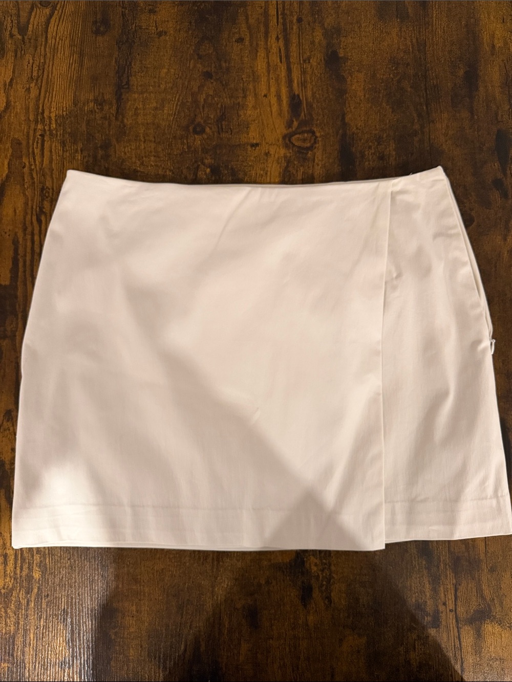 Good American white skirt